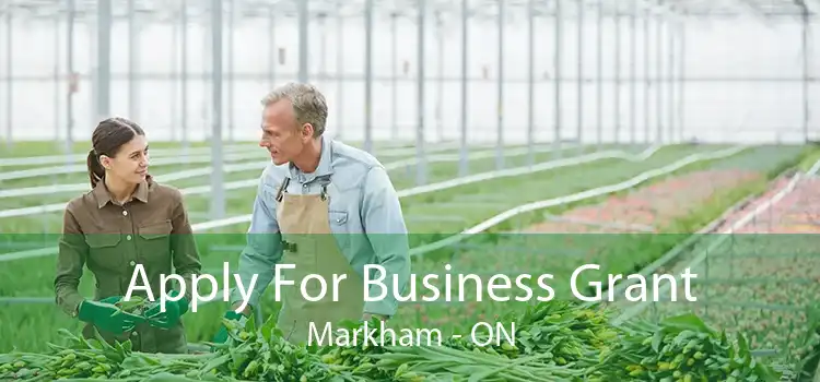 Apply For Business Grant Markham - ON